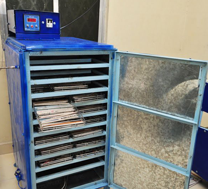 Paper Heating Machine