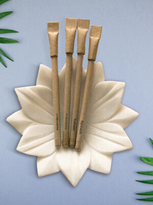 Eco-Friendly Pen – Biodegradable & Recycled Material Ball Pen, Plastic-Free Sustainable Writing Tool for Corporate Gifting & Events