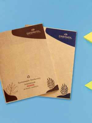 Eco-Friendly Notebook – 100% Recycled Paper Journal, Sustainable Writing Book for School, Office & Corporate Gifting