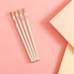 White Plantable Eco-Friendly Pencil – Biodegradable Paper Pencil with Seeds, Sustainable Return Gift for Kids & Corporate Events