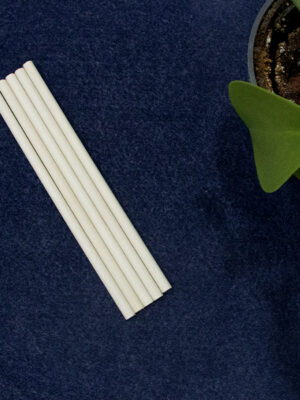 White Eco-Friendly Recycled Paper Pencil – Sustainable, Plastic-Free Writing Tool for School, Office & Corporate Gifting