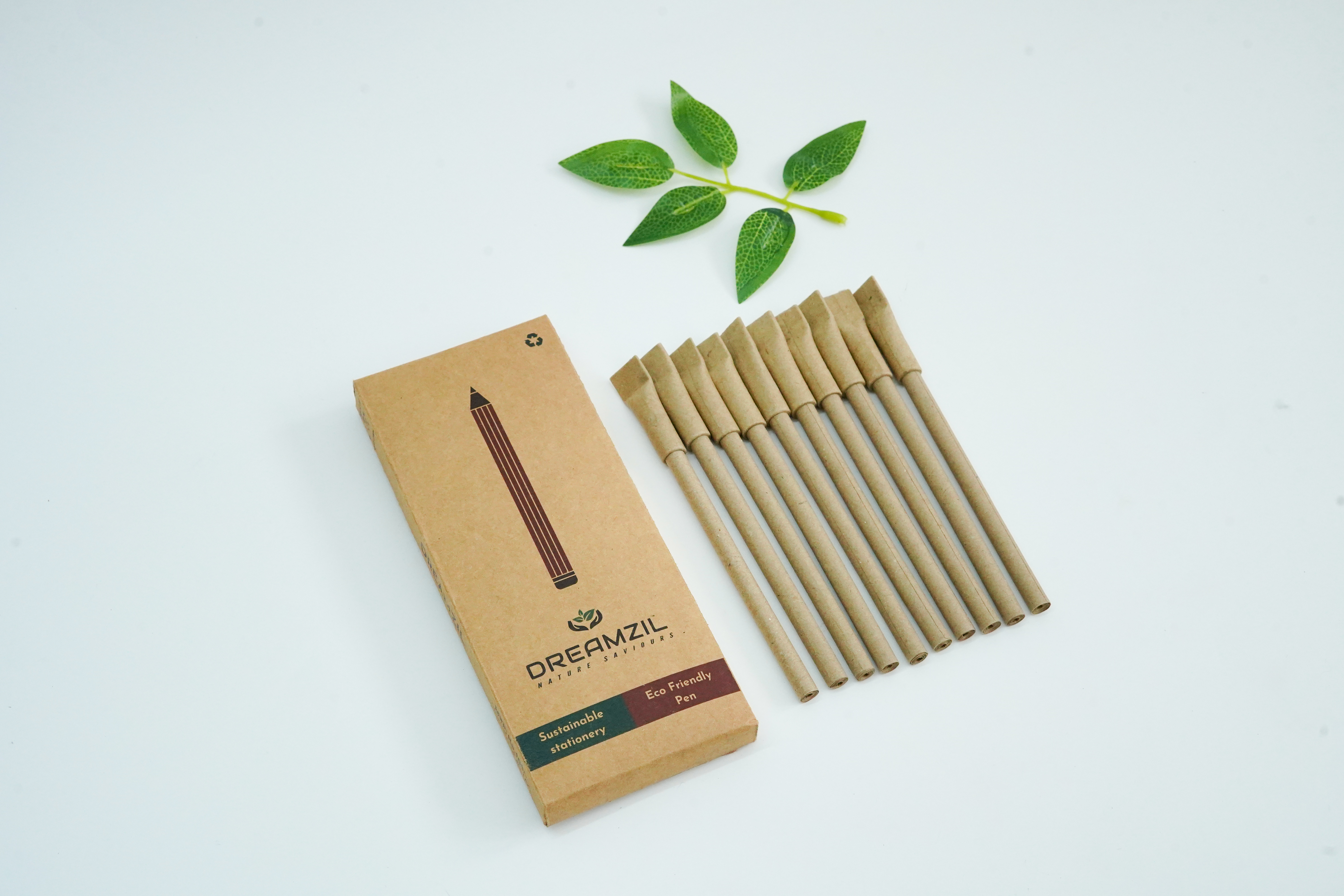 Plantable Seed Pen – Eco-Friendly Biodegradable Pen with Seeds, Sustainable Corporate Gift for Banks, Hotels & IT Companies | Custom Branding Available